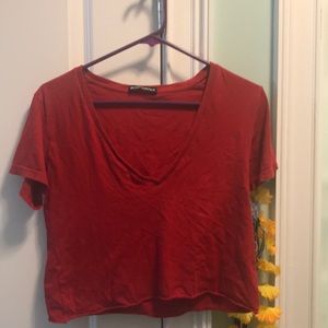 Brandy Melville Cropped Tee